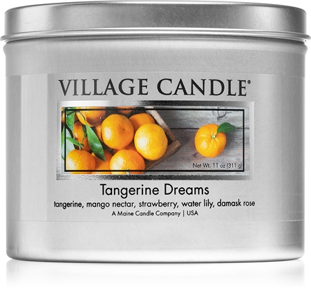 Village Candle Tangerine Dreams illatgyertya alumínium dobozban