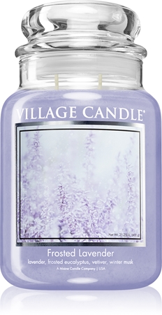 Village Candle Frosted Lavender αρωματικό κερί