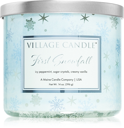 Candela Profumata Village Candle - Salted Caramel Latte, Vetro, 602g, Fragranza Intensa E Avvolgente
