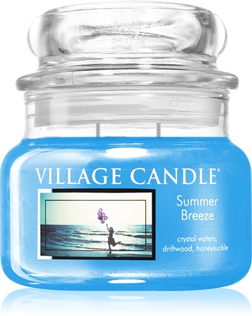 Village Candle Summer Breeze vonná svíčka (Glass Lid)