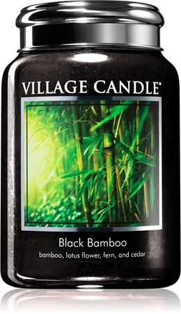 Village Candle Black Bamboo lumânare parfumată