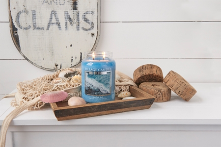 Village Candle Sea Salt Surf vela perfumada