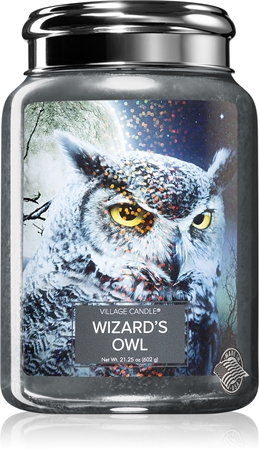 Village Candle Wizard´s owl candela profumata