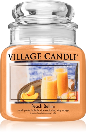 Village Candle Peach Bellini aromatizēta svece