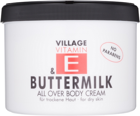 Village Vitamin E Buttermilk crème pour le corps
