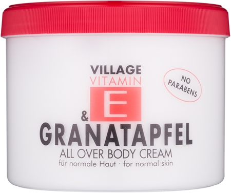 Village Vitamin E Pomegranate creme corporal