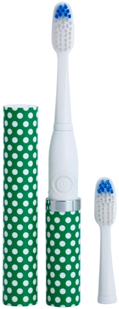 Violife Slim Sonic Holly Battery-Powered Sonic Toothbrush with Replacement Head