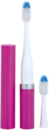 Violife Slim Sonic Purple Battery-Powered Sonic Toothbrush with Replacement Head