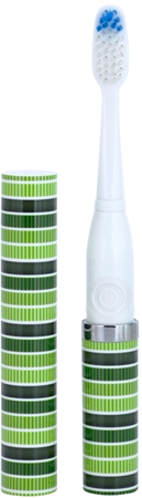 Violife Slim Sonic Spearmint Battery-Powered Sonic Toothbrush with Replacement Head