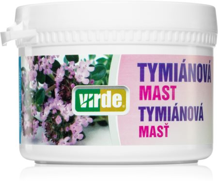 Virde Thyme ointment maść dla zdrowia układu oddechowego