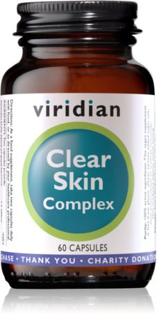 Viridian Nutrition Clear Skin Complex kapsułki do skóry normalnej