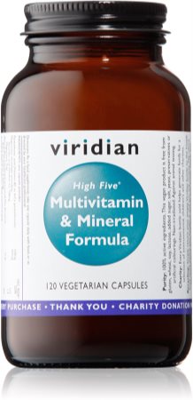 Viridian Nutrition High Five® Multivitamin & Mineral Formula kompleksowa multiwitamina z minerałami