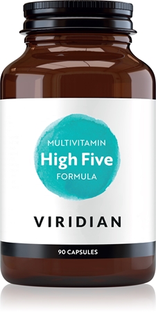 Viridian Nutrition High Five® Multivitamin & Mineral Formula komplexní multivitamín s minerály