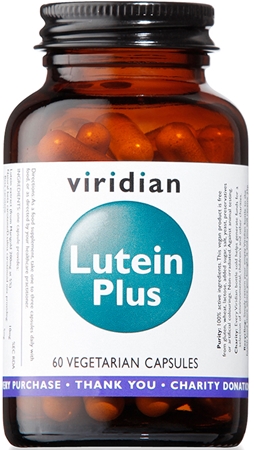 Viridian Nutrition Lutein Plus kapsle pro podporu zdraví zraku