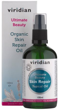 Viridian Nutrition Ultimate Beauty Skin Repair Oil óleo nutritivo de pele orgânico