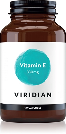 Viridian Nutrition Vitamin E 330 mg prírodný antioxidant