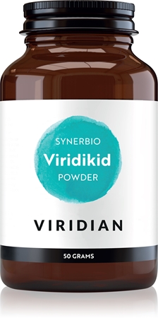 Viridian Nutrition Synerbio Viridikid Powder prášek na přípravu nápoje s probiotiky