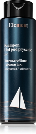 Vis Plantis Element Shampoo And Shower Gel 2 in 1 for Men