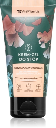 Vis Plantis Herbal Vital Care Ginkgo Biloba chladivý gel na popraskaná chodidla