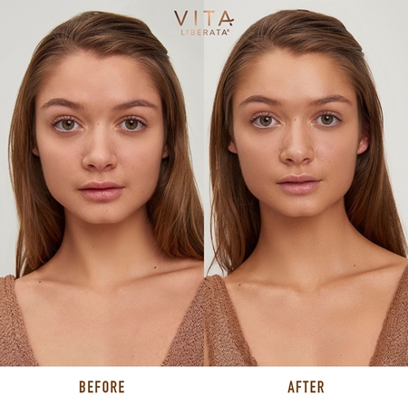 Vita Liberata Beauty Blur Face tónovaný samoopalovací krém pro rozjasnění a hydrataci