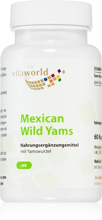 Vita World Mexican Wild Yams Kapseln mit Pflanzenextrakten