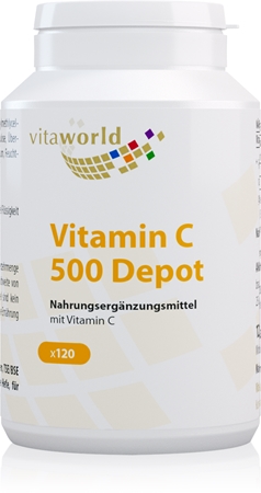 Vita World Vitamin C 500 Depot Kapseln mit Vitamin C