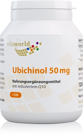 Vita World Ubichinol 50 mg Kapseln