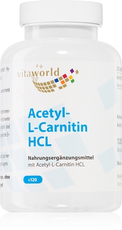 Vita World Acetyl-L-carnitine HCL Nahrungsergänzungsmittel für Ihr Wohlbefinden