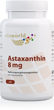 Vita World Astaxanthin 8 mg Kapseln