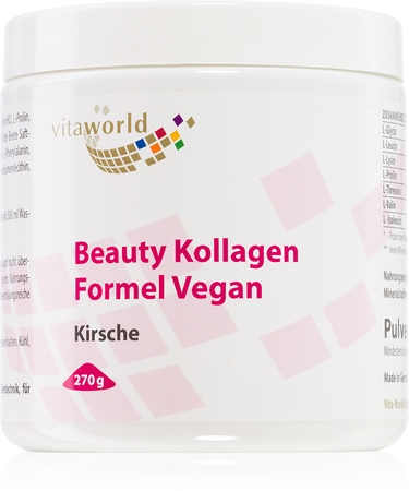 Vita World Beauty Collagen Formula Vegan Pulver mit Kollagen