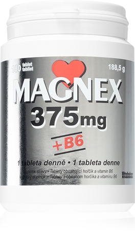 VITABALANS Magnex 375mg +B6 tablety na podporu zníženia únavy a vyčerpania, pre normálny stav zubov, kostí a svalov
