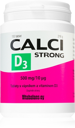VITABALANS Vitabalans, Calci Strong+vit.D3 tablety při nedostatku vápníku