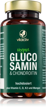 Vitactiv Glucosamin & Chondroitin Kapseln zur Unterstützung der Gesundheit des Bewegungsapparats