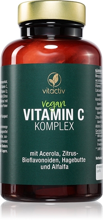 Vitactiv VITAMIN C Komplex Tabletten zur Unterstützung des Immunsystems