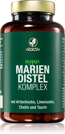 Vitactiv Mariendistel Komplex Kapseln mit Pflanzenextrakten
