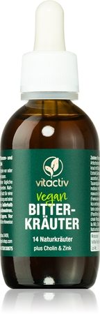 Vitactiv Bitterkräuter ohne Alkohol Kräutertropfen