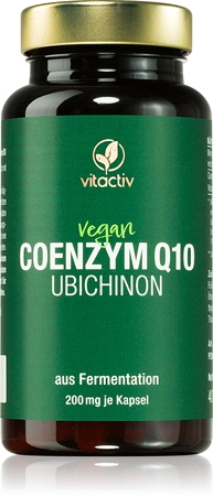 Vitactiv Coenzym Q10 Kapseln mit dem Coenzym Q10