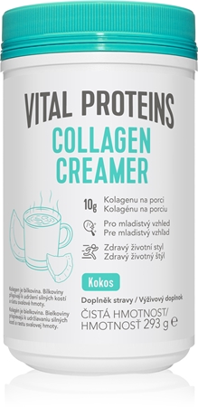 Vital Proteins Collagen Creamer kolagen pro krásné vlasy, pleť a nehty