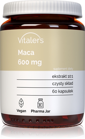 Vitaler's Maca (Żeń-szeń peruwiański) adaptogen dla złagodzenia stresu i komfortu psychicznego