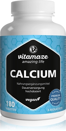 Vitamaze Calcium pastilles pour favoriser la bonne santé des os et des dents