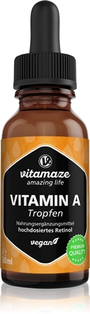 Vitamaze Vitamin A Drops gouttes avec de la vitamine A