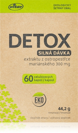 Vitar Detox kapsle pro detoxikaci organismu a podporu imunity