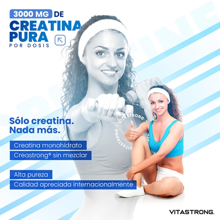 VITASTRONG Creatine Monohydrate creatina monohidratada en polvo