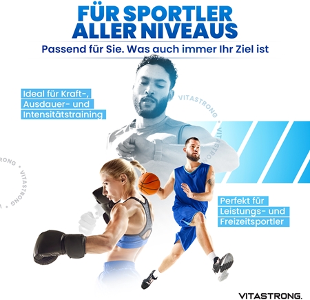 VITASTRONG Creatine Monohydrate Kreatin-Monohydrat in Pulverform
