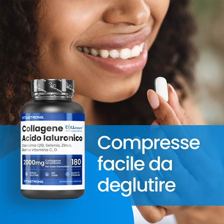 VITASTRONG Collagen compresse per capelli, unghie ed epidermide