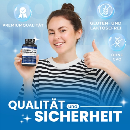 VITASTRONG Collagen Tabletten für Haare, Nägel und Haut