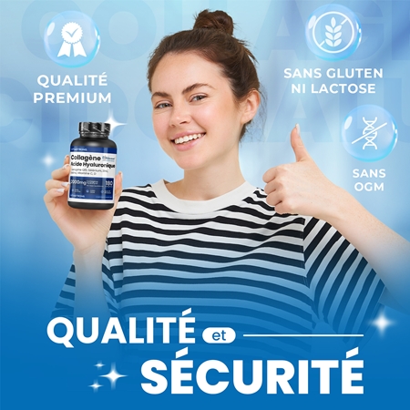 VITASTRONG Collagen pastilles pour les cheveux, les ongles et la peau
