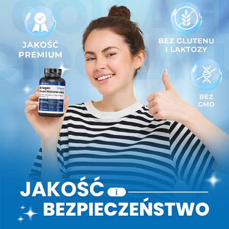 VITASTRONG Collagen tabletki na włosy, skórę i paznokcie