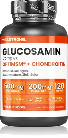 VITASTRONG Glukosamine Coplex Tabletten Nährstoffversorgung von Gelenken und Knorpeln
