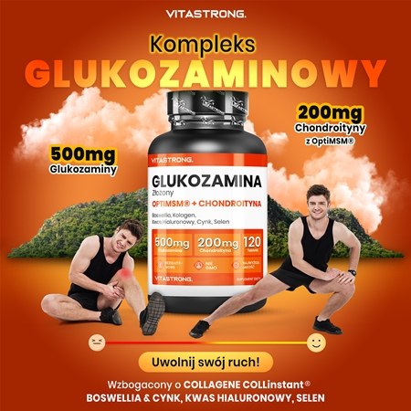 VITASTRONG Glukosamine Coplex tabletki do odżywienia stawów i chrząstek